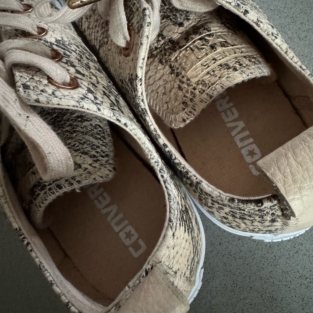 Converse Snake Print Sneakers - Picture 5 of 10